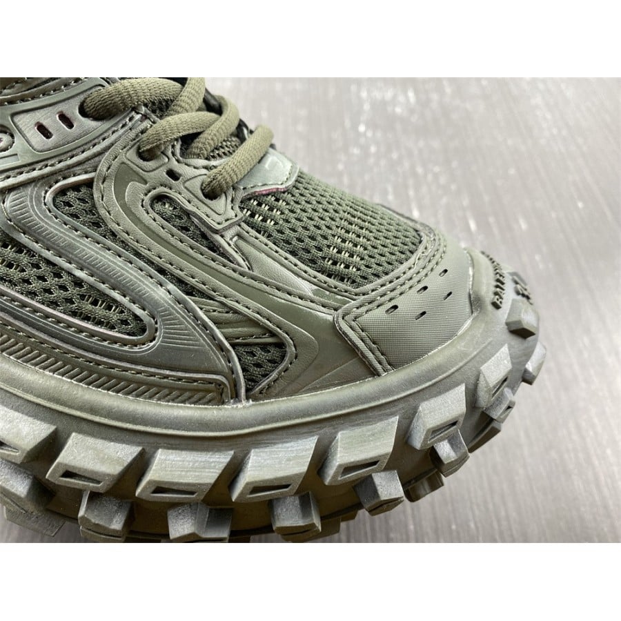 Balenciag* Bouncer Sneaker 'Worn-Out - Dark Green'