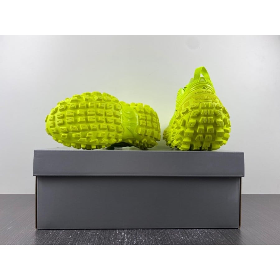 Balenciag* Bouncer Sneaker 'Worn-Out - Fluo Yellow'