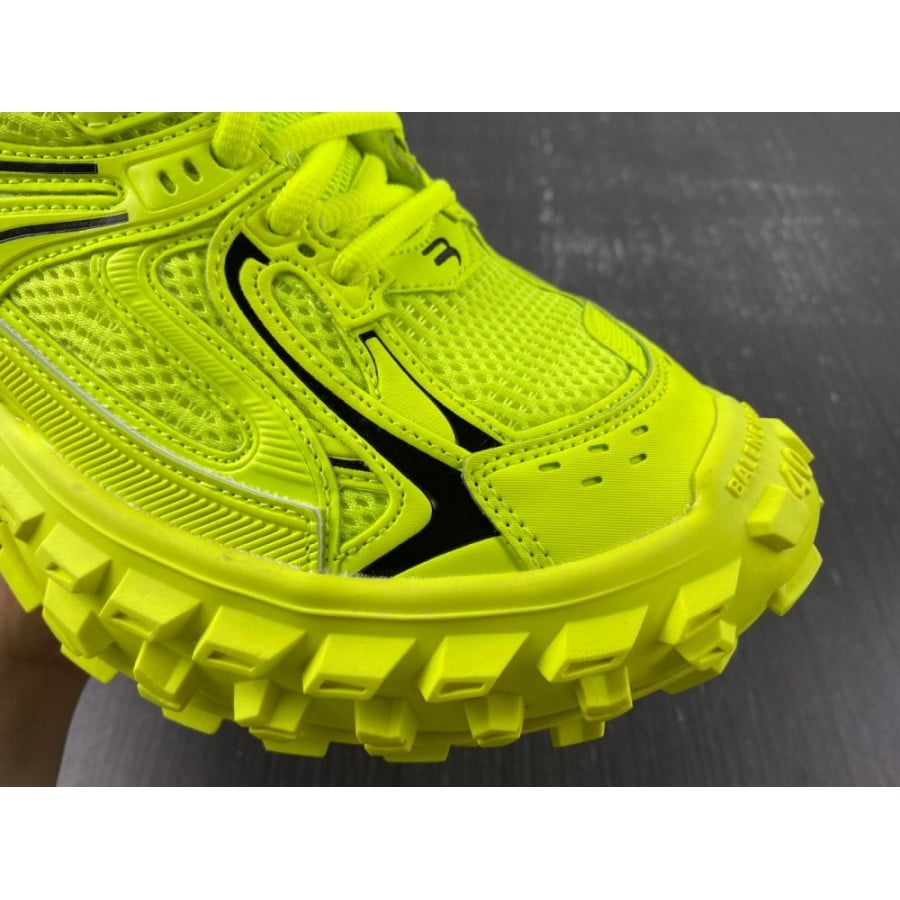 Balenciag* Bouncer Sneaker 'Worn-Out - Fluo Yellow'