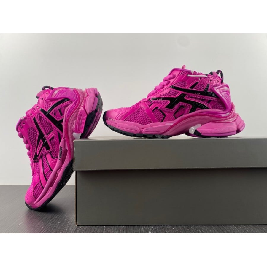 Balenciag* Wmns Runner Sneaker 'Dark Pink'