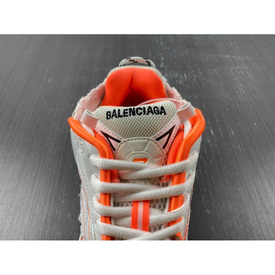 Balenciag* Runner Sneaker 'Eggshell Neon Orange'