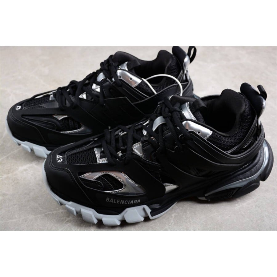 Balenciag* Track Sneaker 'Black Silver'