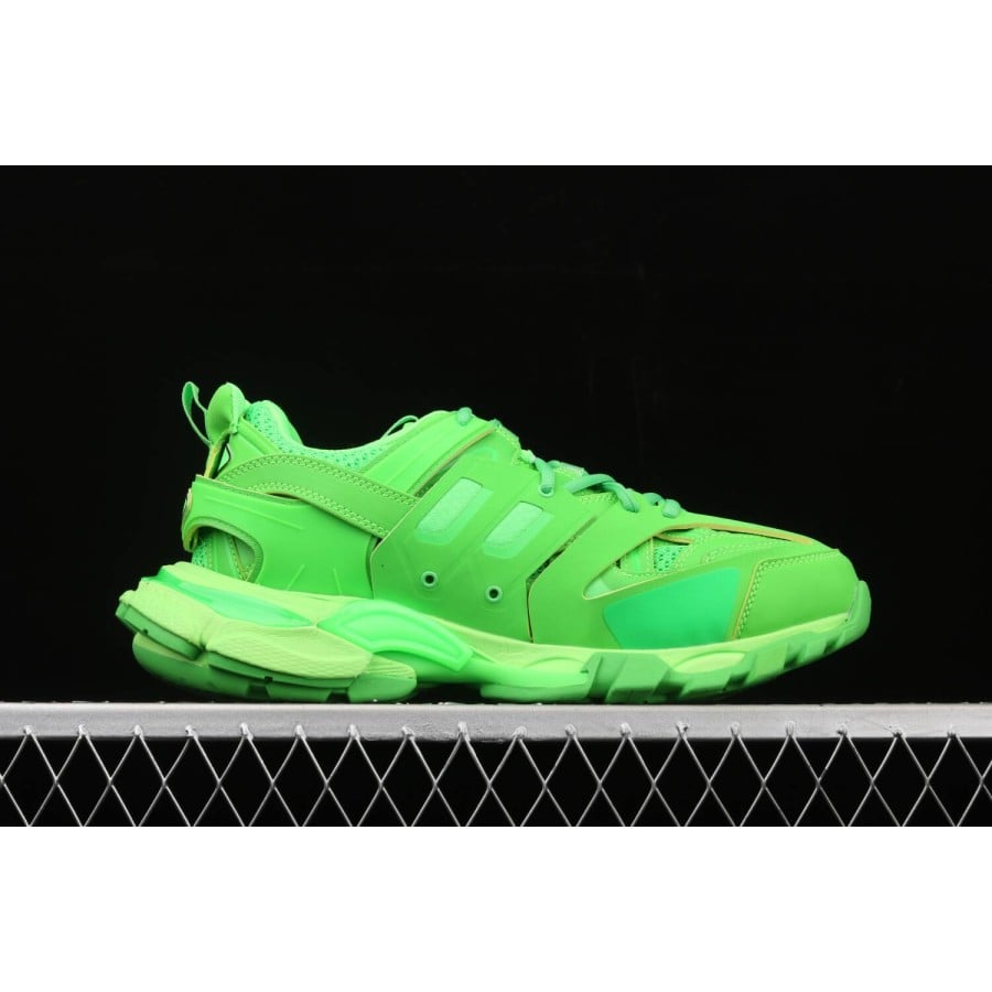 Balenciag* Track Trainer 'Fluo Green'