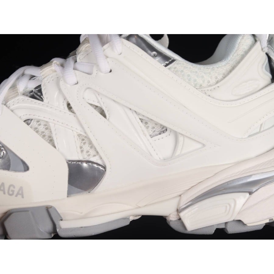 Balenciag* Wmns Track Sneaker 'White Silver'