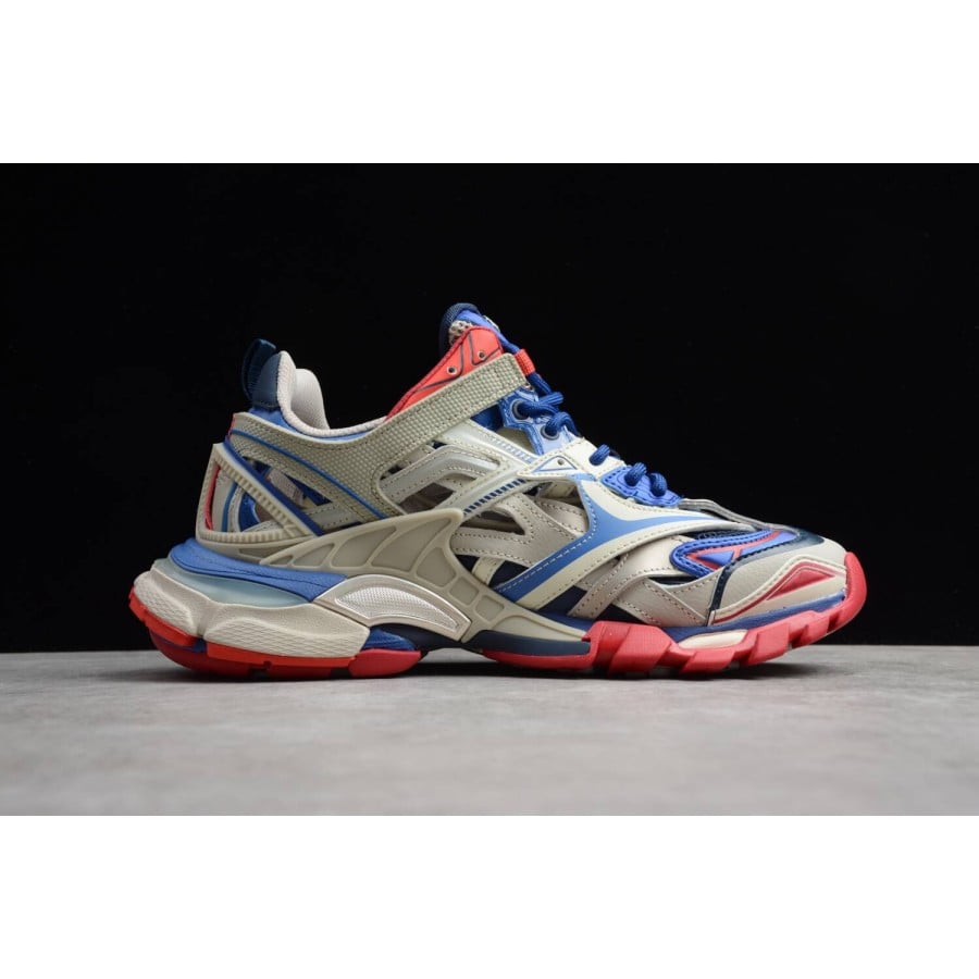 Balenciag* Track 2 'Beige Blue Red'