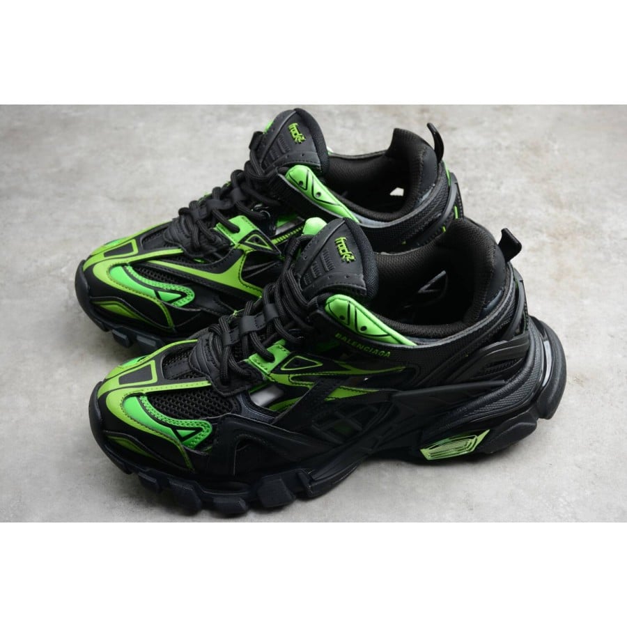 Balenciag* Track.2 Trainer 'Black Green'
