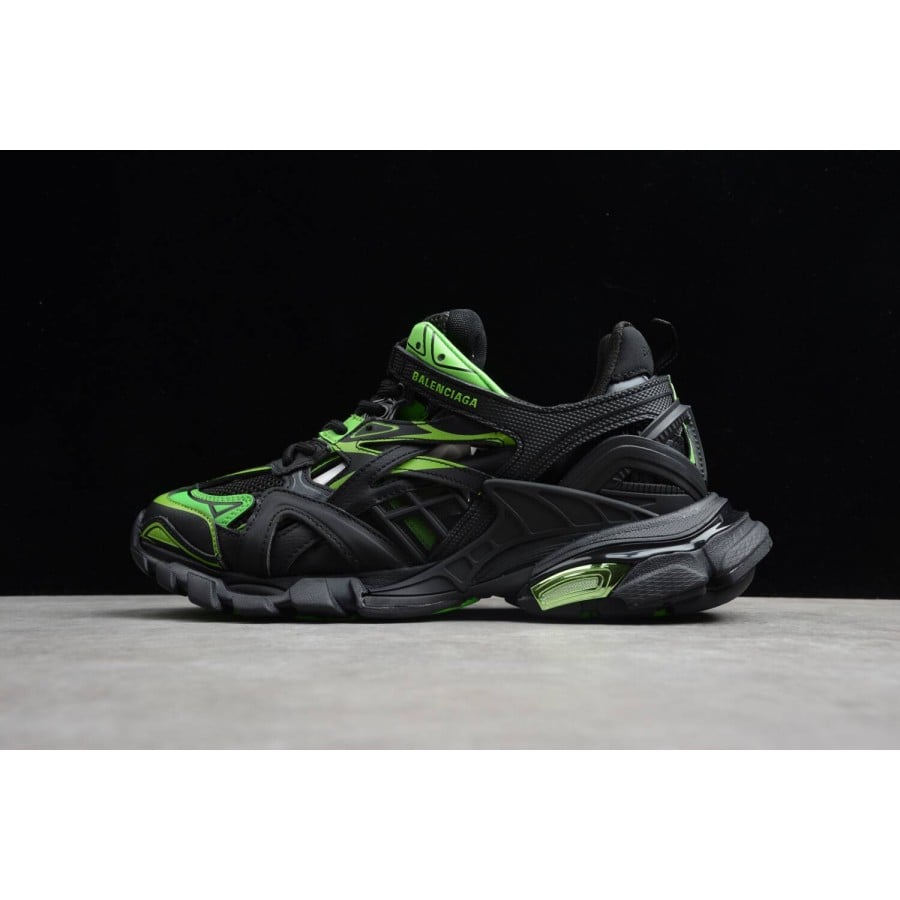 Balenciag* Track.2 Trainer 'Black Green'