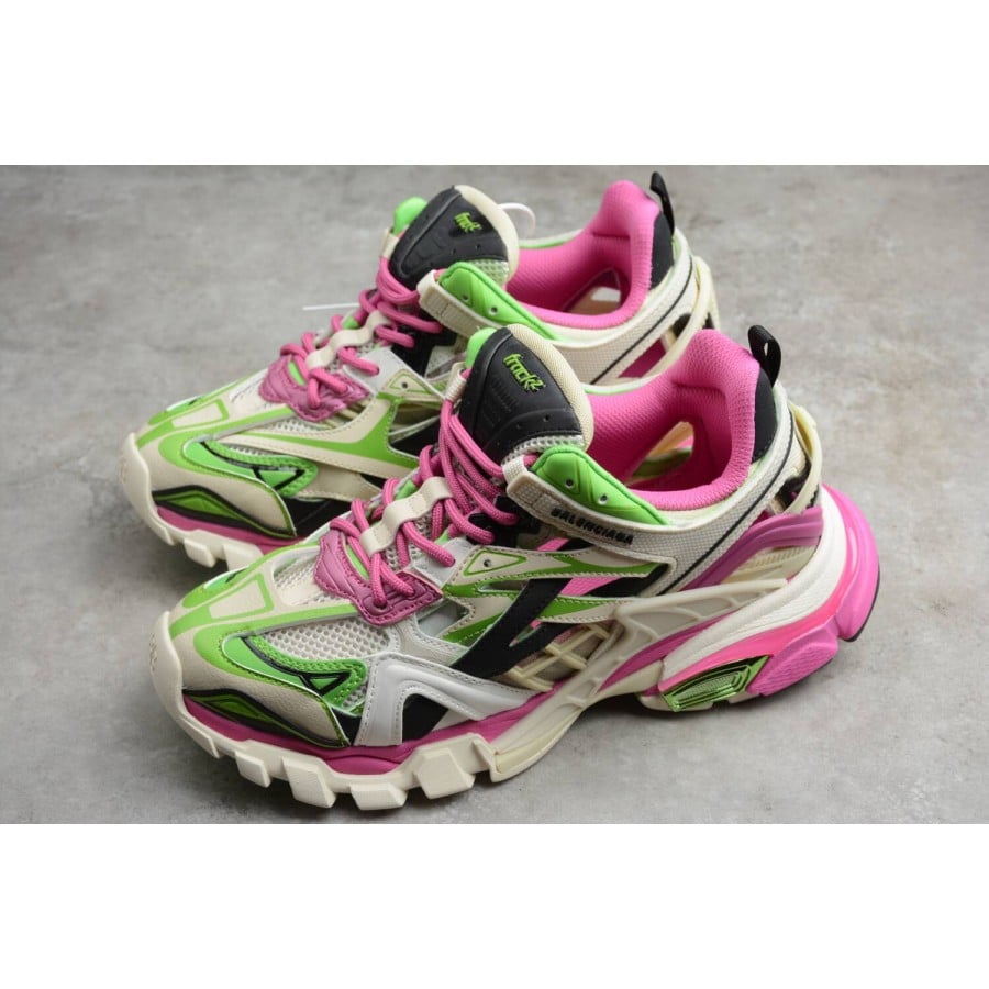Balenciag* Track.2 Trainer 'Pink Green'