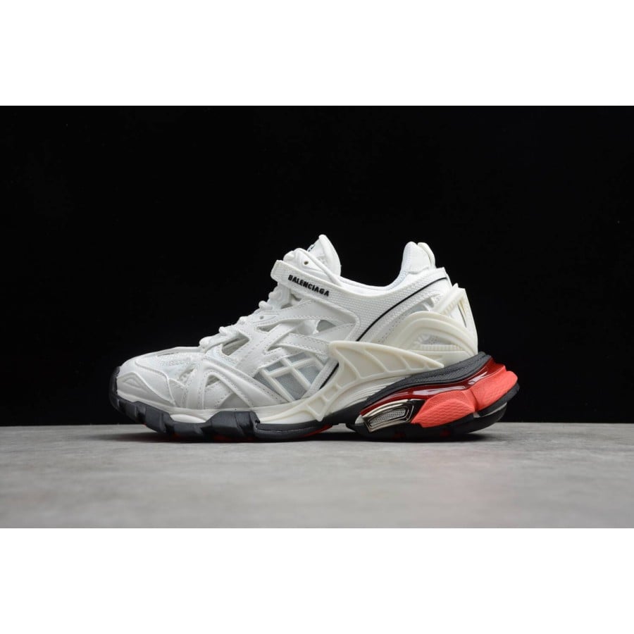 Balenciag* Track.2 Trainer 'White Red'