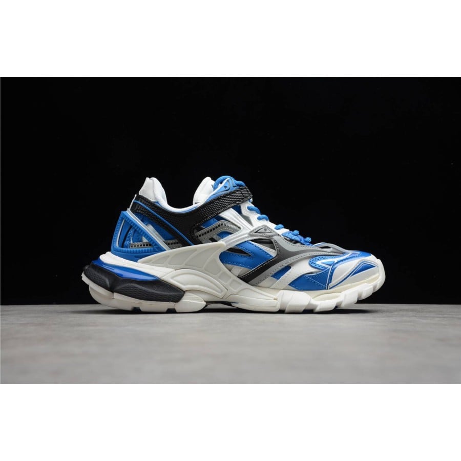 Balenciag* Track.2 Sneaker 'White Blue'