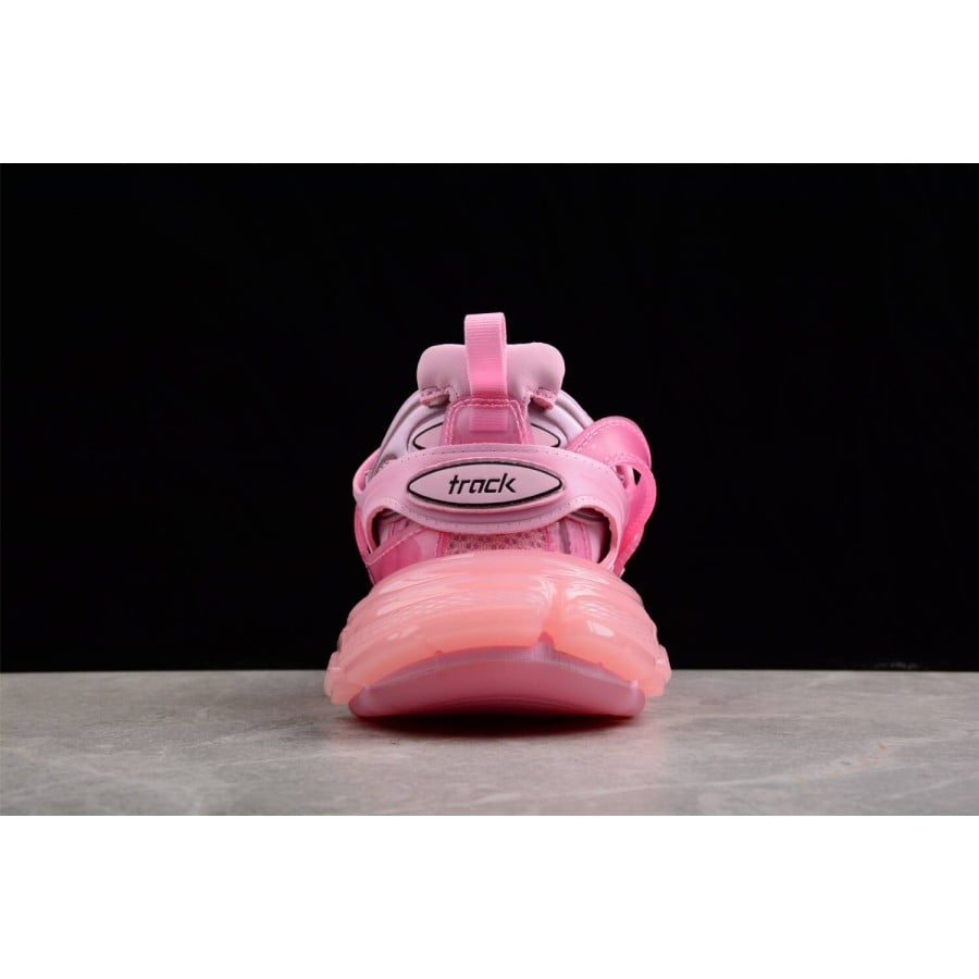 Balenciag* Wmns Track Sneaker 'Clear Sole - Pink'