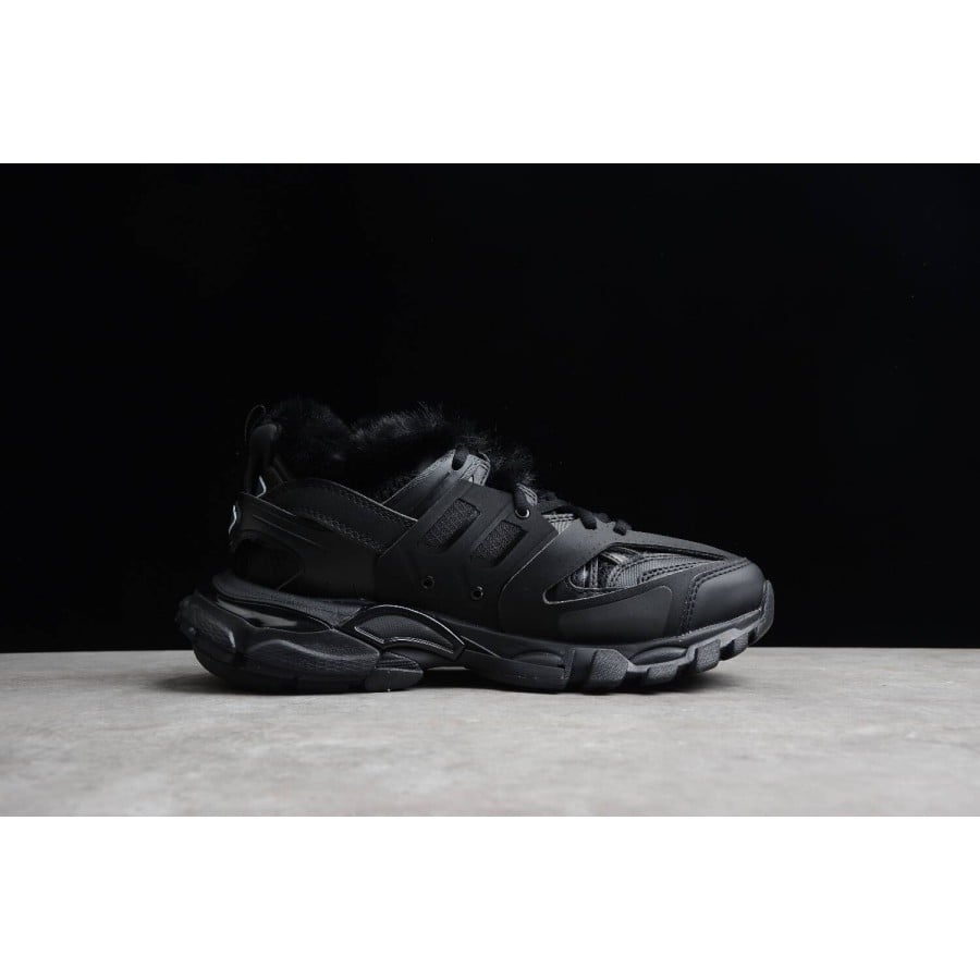 Balenciag* Wmns Track Trainer 'Fake Fur - Black'