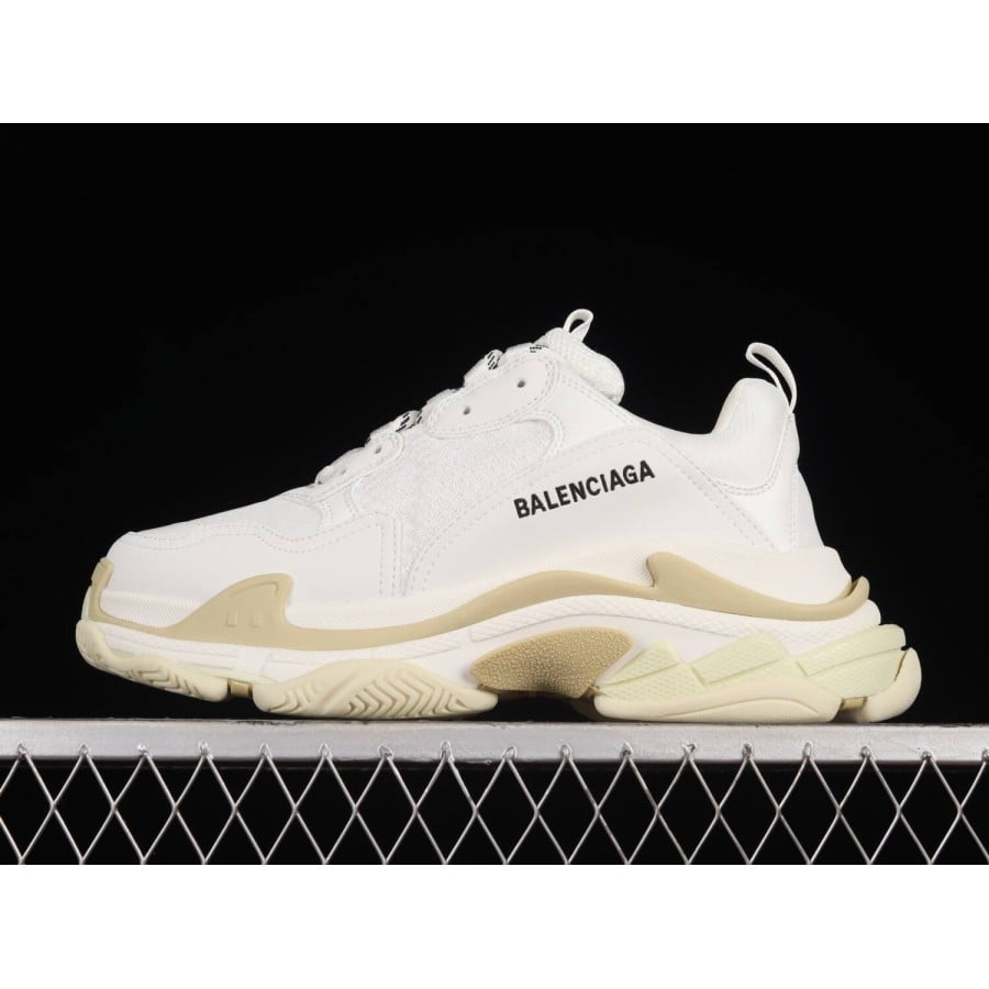 Balenciag* Triple S Sneaker 'White Tan' 2020