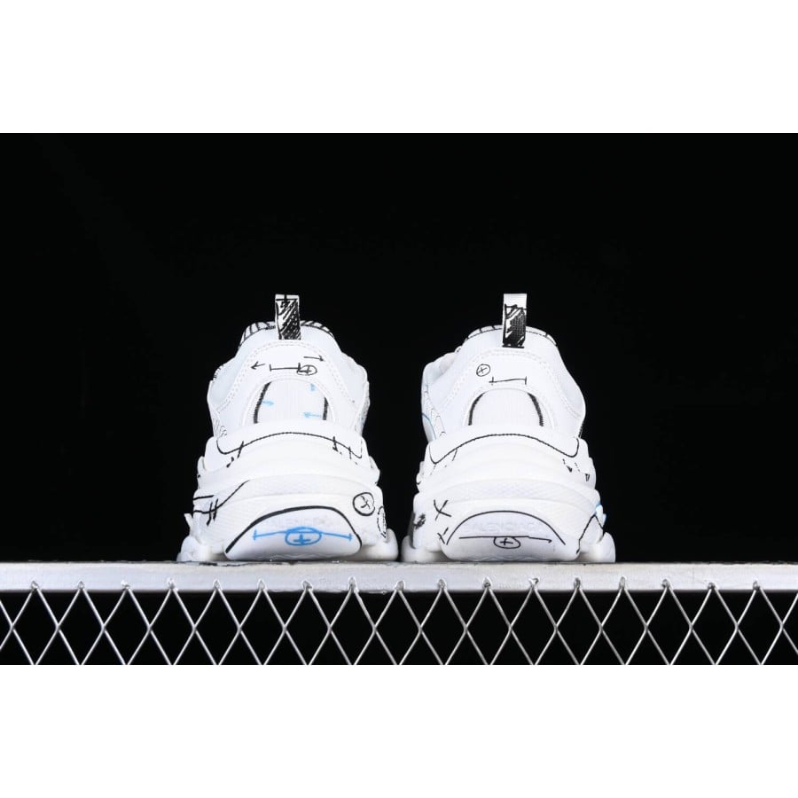 Balenciag* Triple S Sneaker 'Sketch - White'