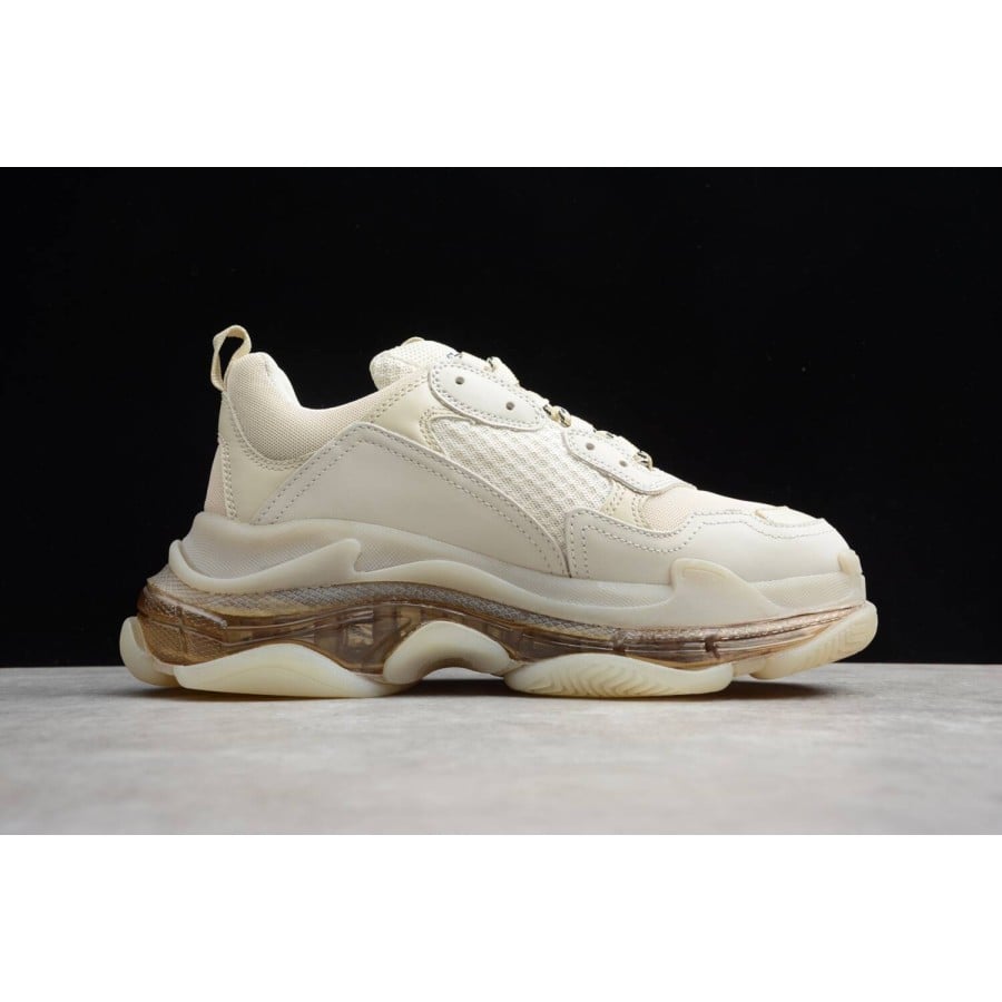 Balenciag* Triple S Sneaker 'Clear Sole - Off White'