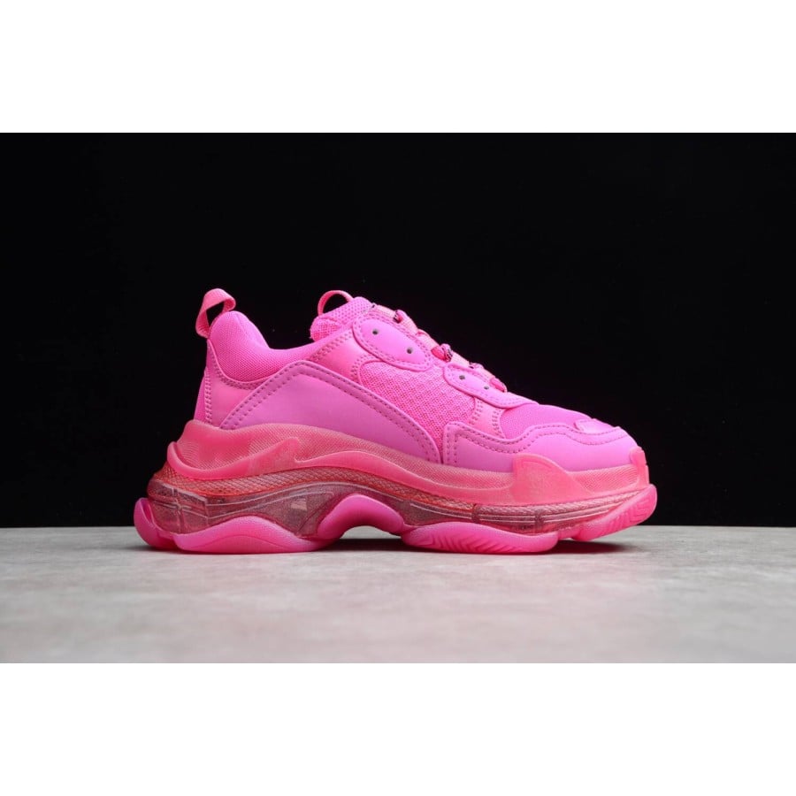 Balenciag* Triple S Sneaker 'Clear Sole - Pink'