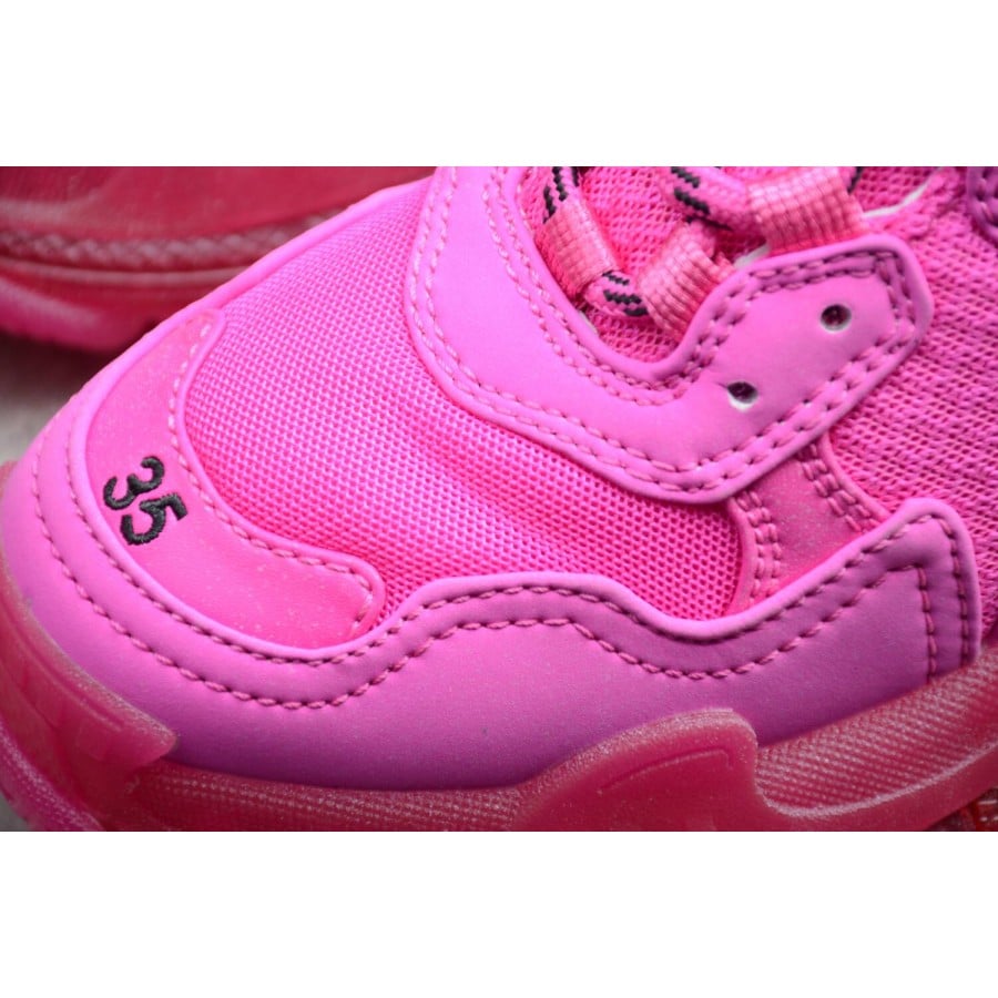 Balenciag* Triple S Sneaker 'Clear Sole - Pink'