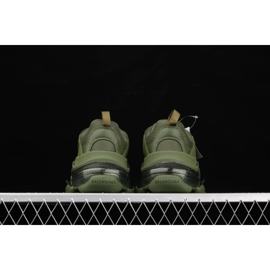 Balenciag* Triple S Sneaker 'Clear Sole - Green'