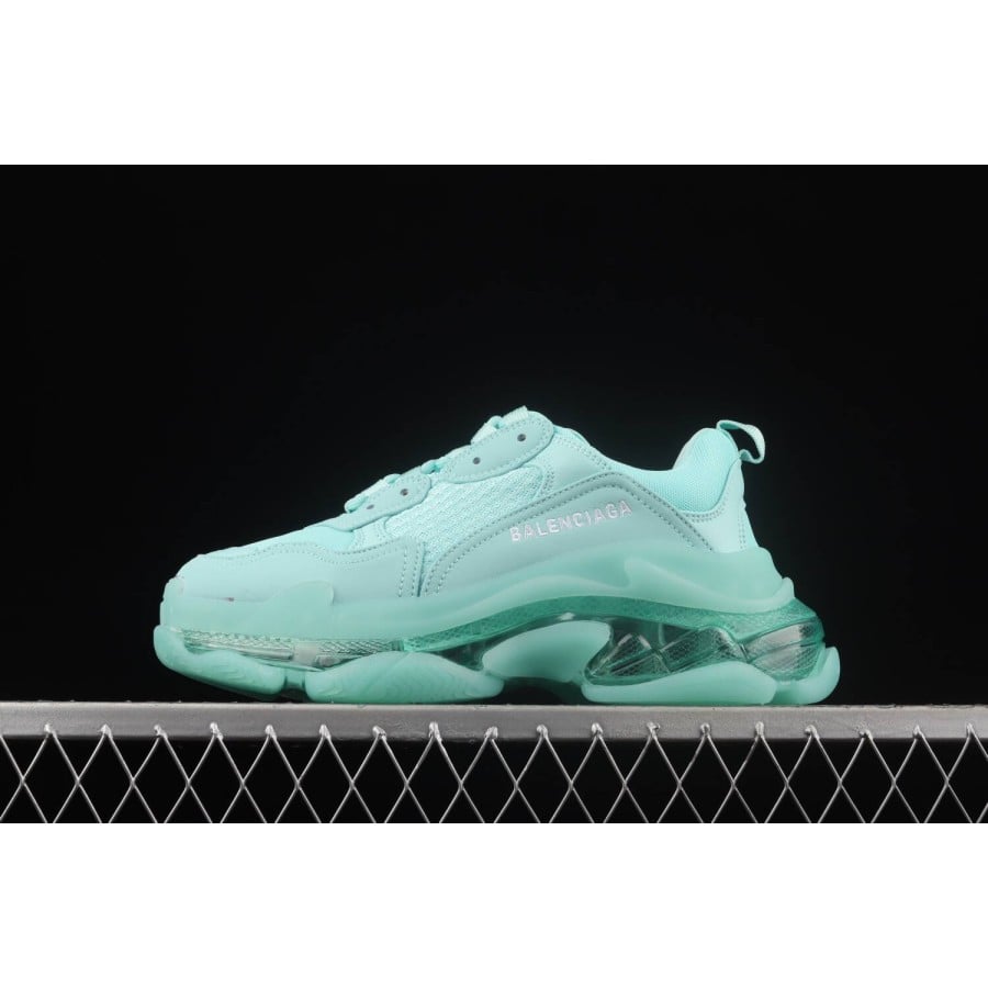 Balenciag* Triple S Sneaker 'Clear Sole - Mint'