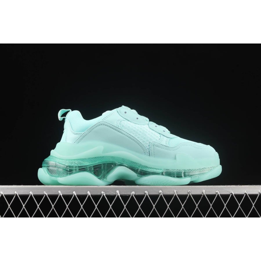 Balenciag* Triple S Sneaker 'Clear Sole - Mint'