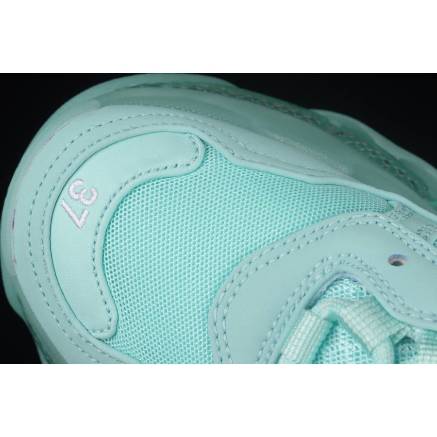 Balenciag* Triple S Sneaker 'Clear Sole - Mint'