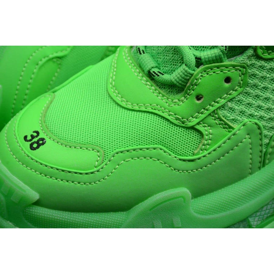 Balenciag* Triple S Sneaker 'Fluorescent Green'