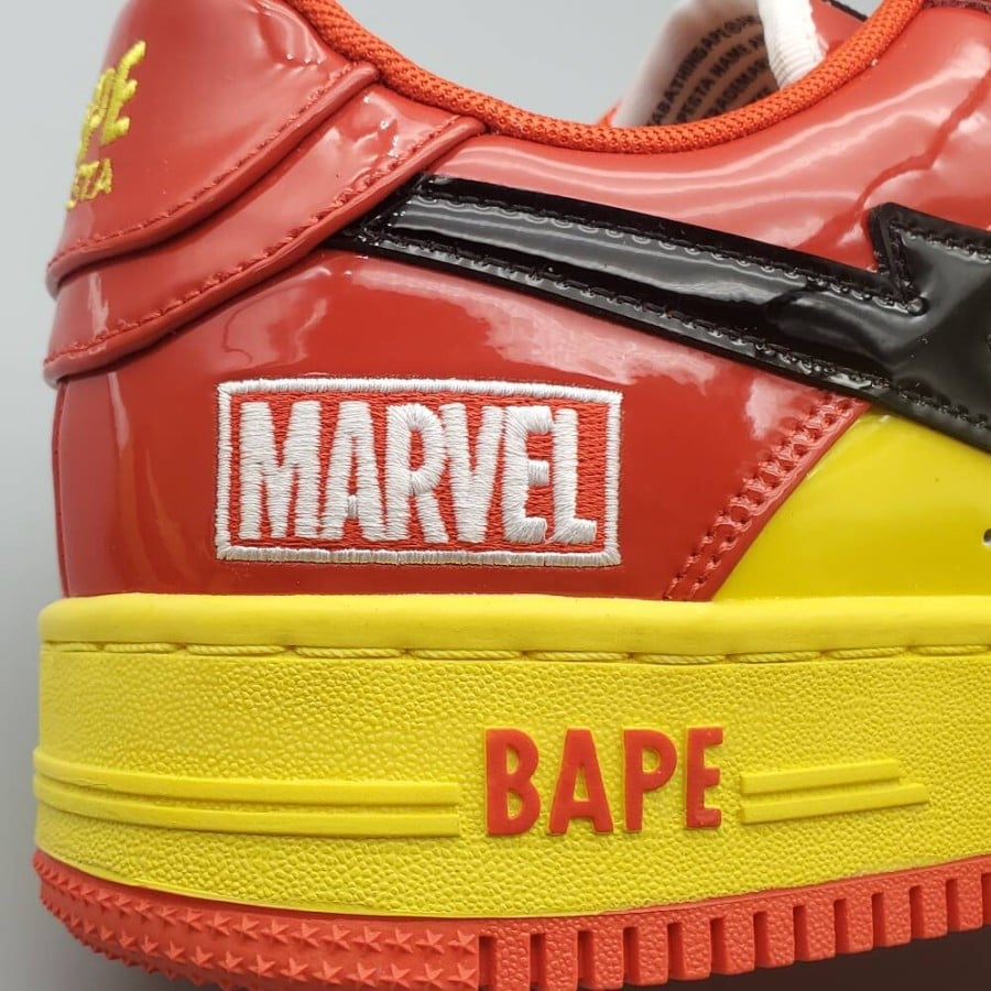 Marvel x Bapesta 