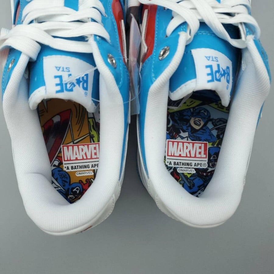 Marvel x Bapesta 
