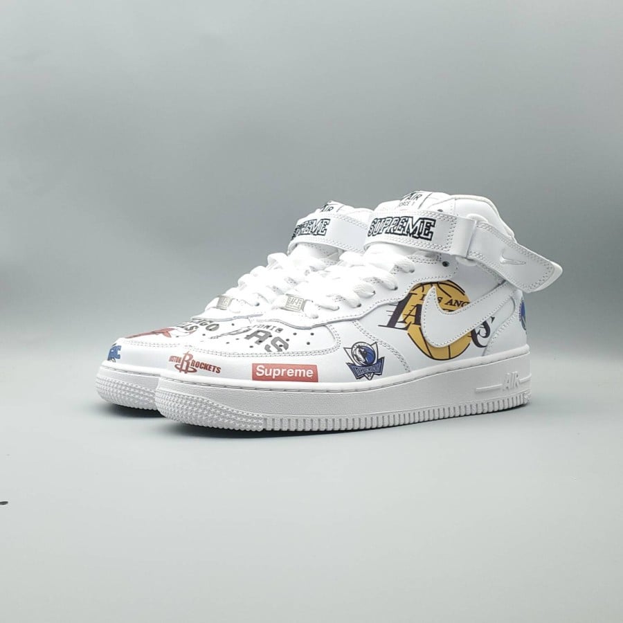 Supreme x NBA x Air Force 1 Mid 07 