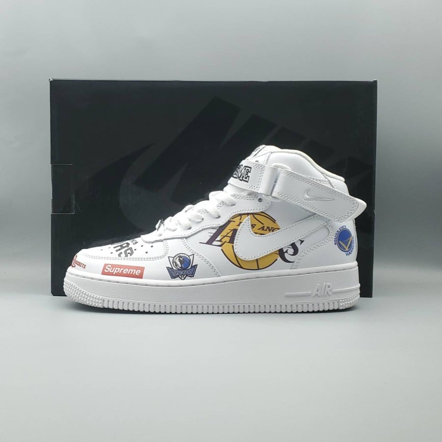 Supreme x NBA x Air Force 1 Mid 07 