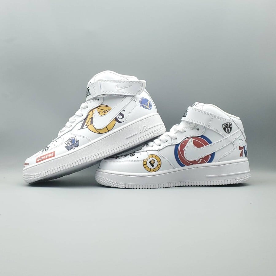 Supreme x NBA x Air Force 1 Mid 07 