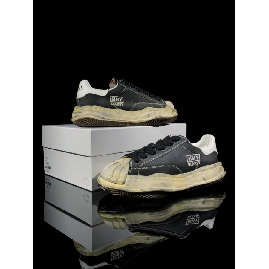 Maison Mihara Yasuhiro Blakey OG Dyed Sole Canvas Low 