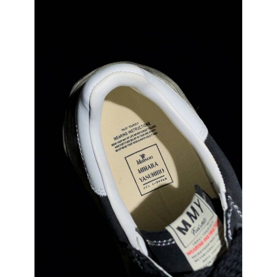 Maison Mihara Yasuhiro Blakey OG Dyed Sole Canvas Low 